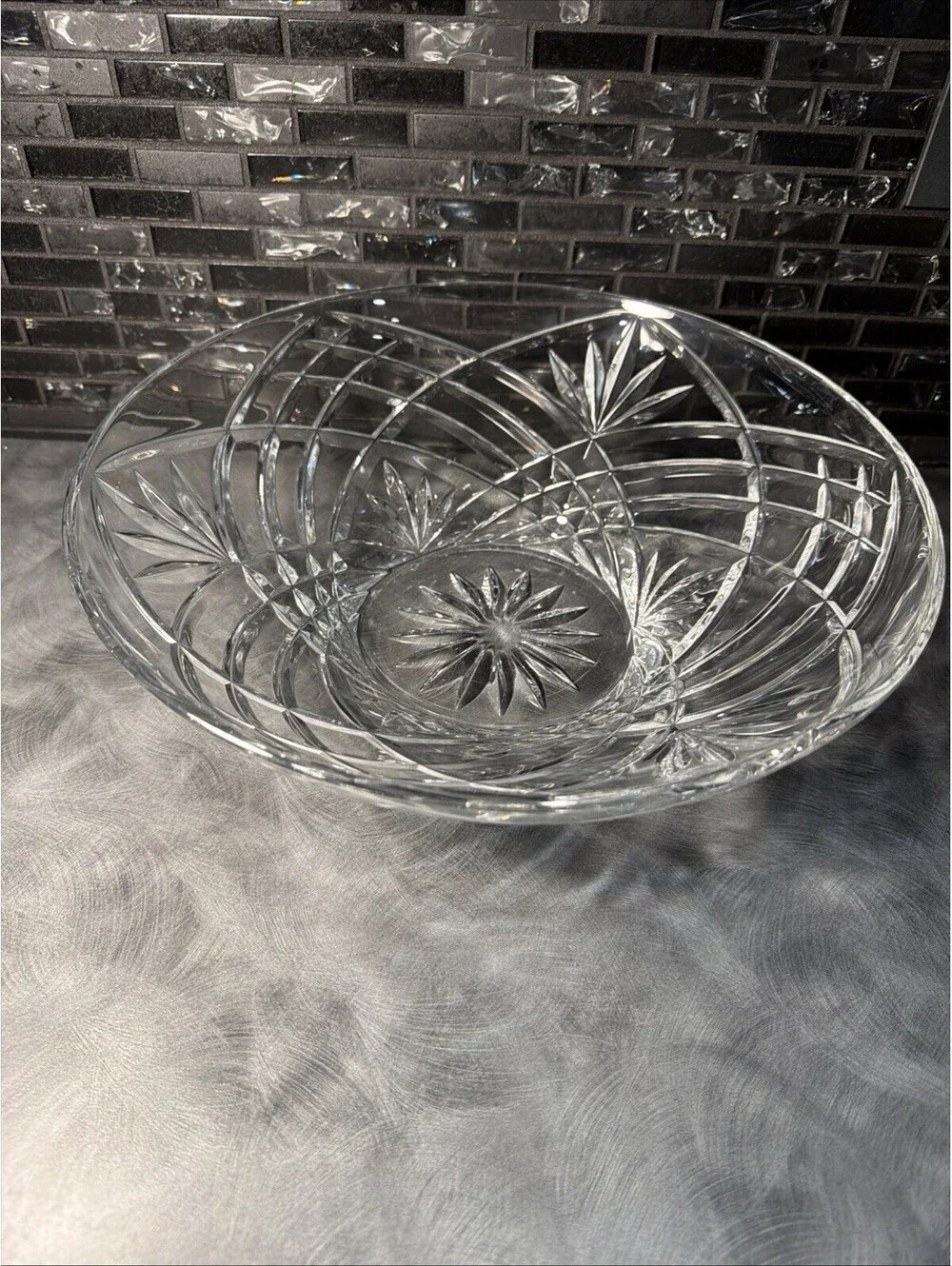 WATERFORD Marquis MAXIMILLION CENTERPIECE BOWL, Cut Lead Crystal, 12